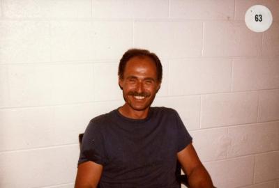 Bill Bergmann, seated portrait